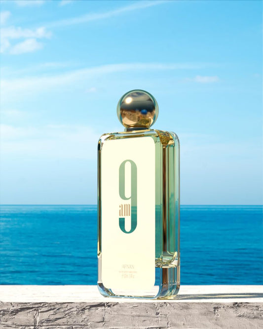 AFNAN 9AM Unisex Eau De Parfum, 3.4 Fl. Oz 1OOML