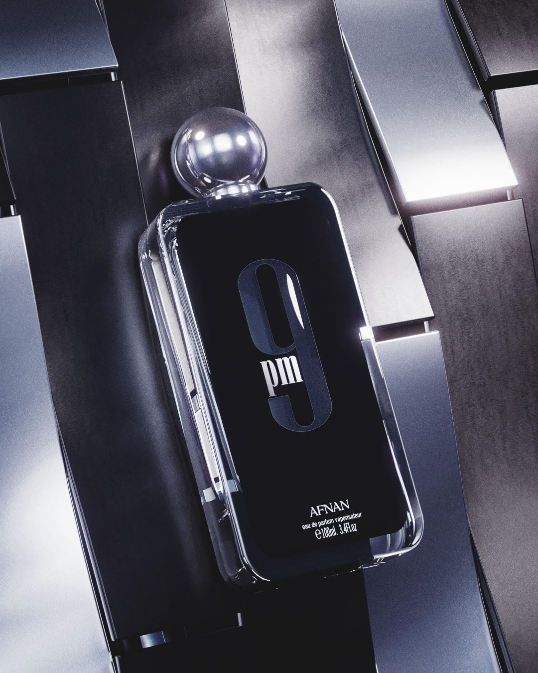 AFNAN 9PM For Men Eau De Parfum, 3.4 Fl. Oz 100ml