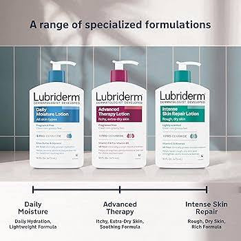 Lubriderm Daily Moisture Lotion Normal To Dry Skin Fragrance Free 709Ml