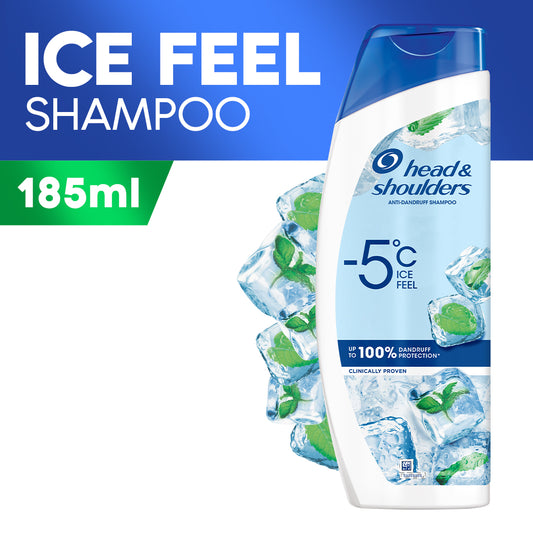 Head & Shoulders Base Ice Feel Shampoo, 185ml