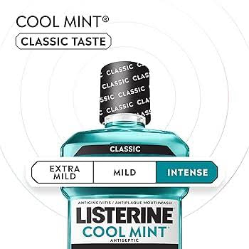 LISTERINE COOL MINT Intense Antiseptic Mouthwash 250ml