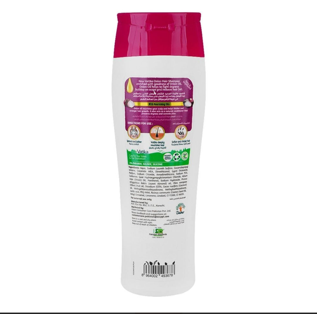 Vatika Onion Hair Fall Control Shampoo 360 ml