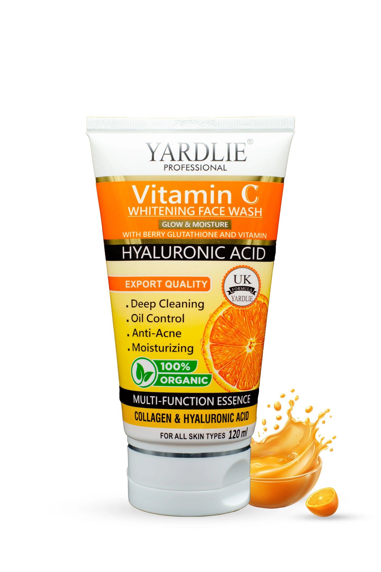 YARDLIE VITAMIN C face wash 120ml