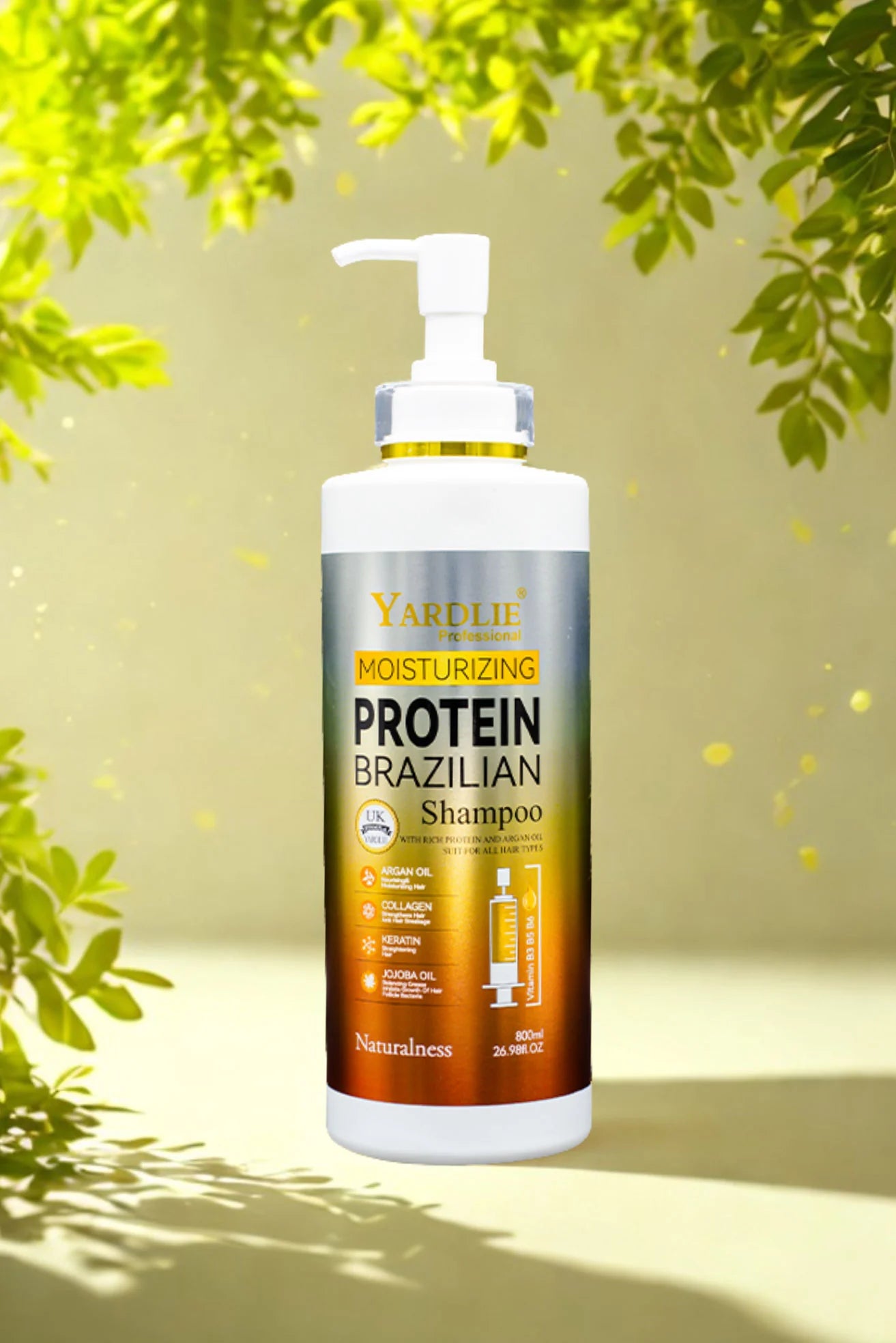 Yardlie Brazilian Protien Shampoo 800ml