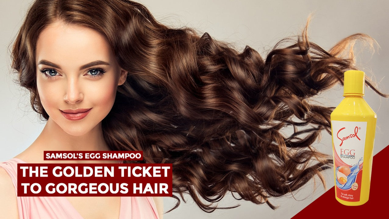 Samsol Egg Shampoo- From Taming Frizz to Keeping Hair Hydrated! 400ML