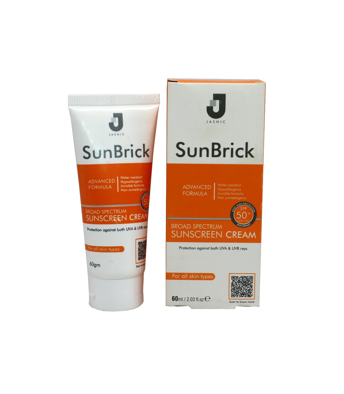 Jasnic SunBrick Sunscreen Cream SPF 50