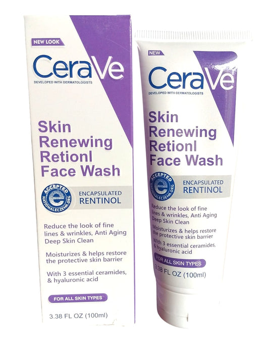 CERAVE RENEWEING RETINOL FACEWASH 100ML