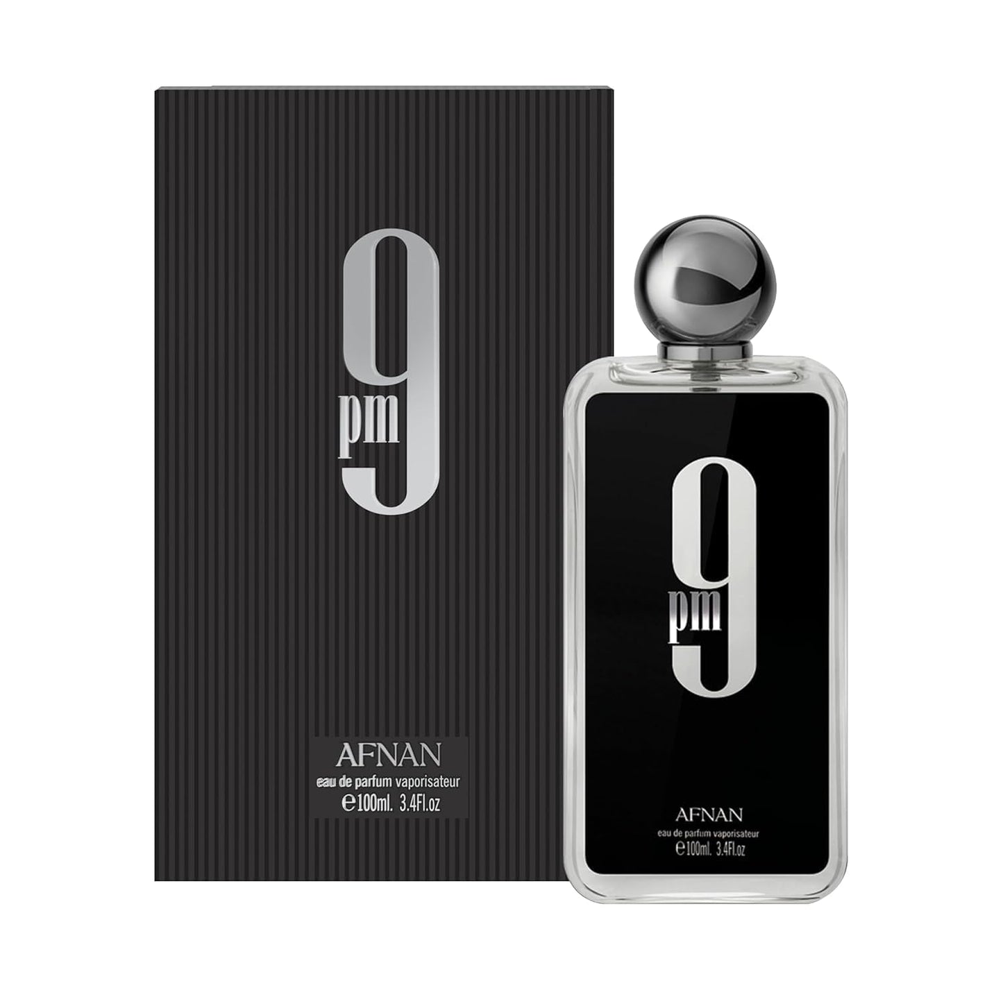AFNAN 9PM For Men Eau De Parfum, 3.4 Fl. Oz 100ml