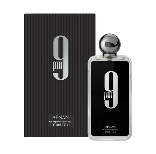 AFNAN 9PM For Men Eau De Parfum, 3.4 Fl. Oz 100ml