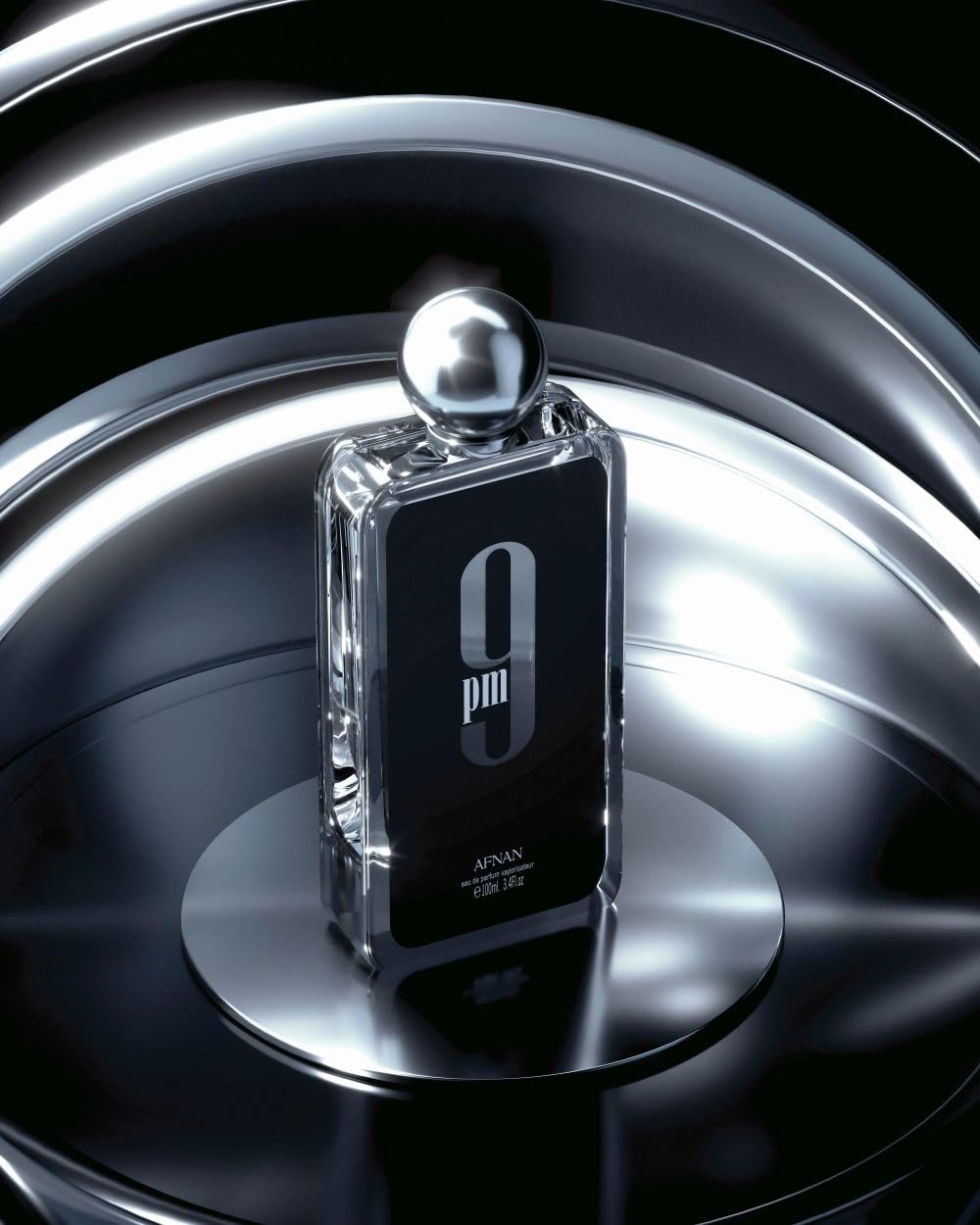 AFNAN 9PM For Men Eau De Parfum, 3.4 Fl. Oz 100ml