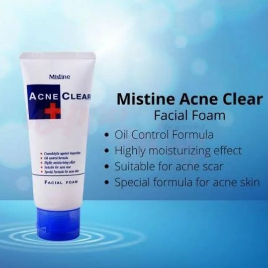 Mistine acne clear face wash 85g
