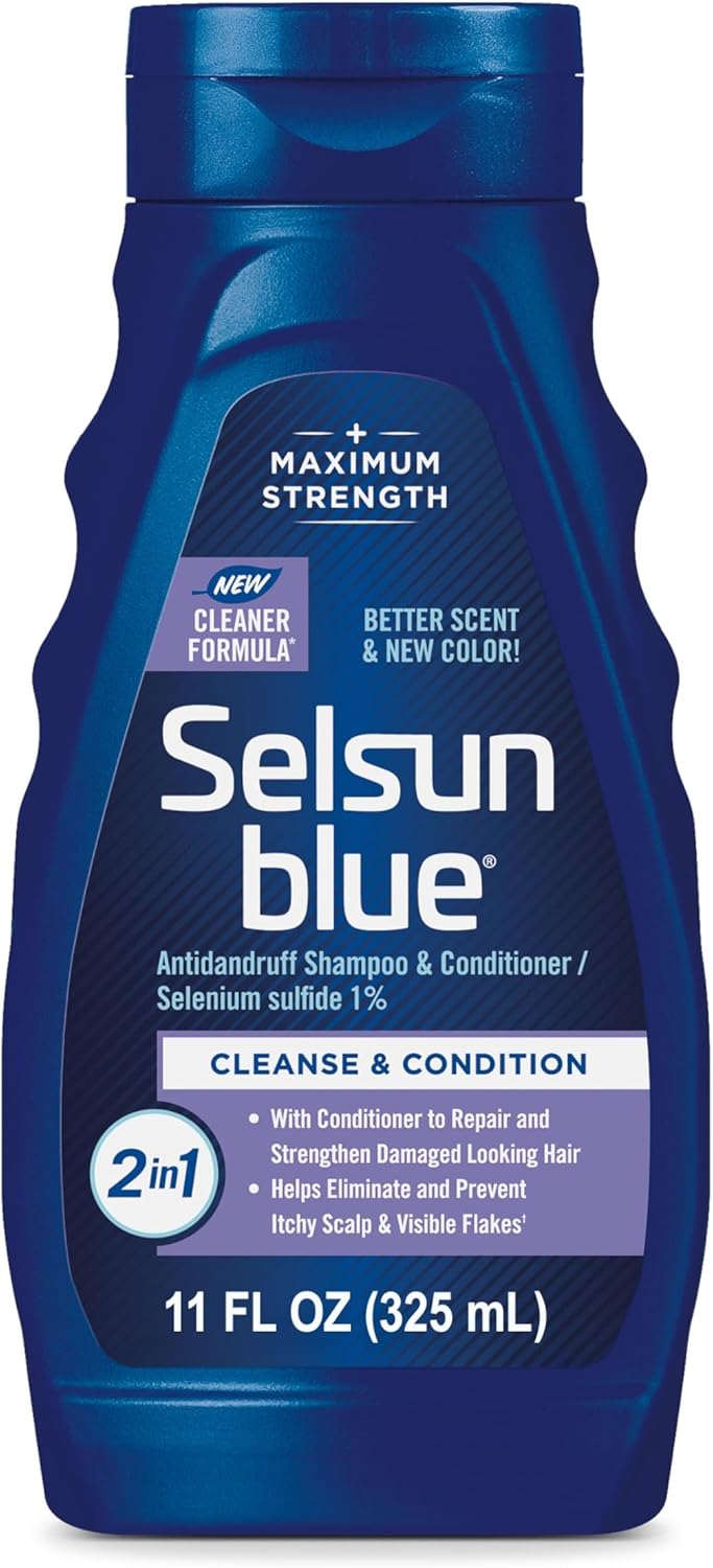 Selsun Blue 2-in-1 Antidandruff Shampoo & Conditioner With Selenium Sulfide, 180ML