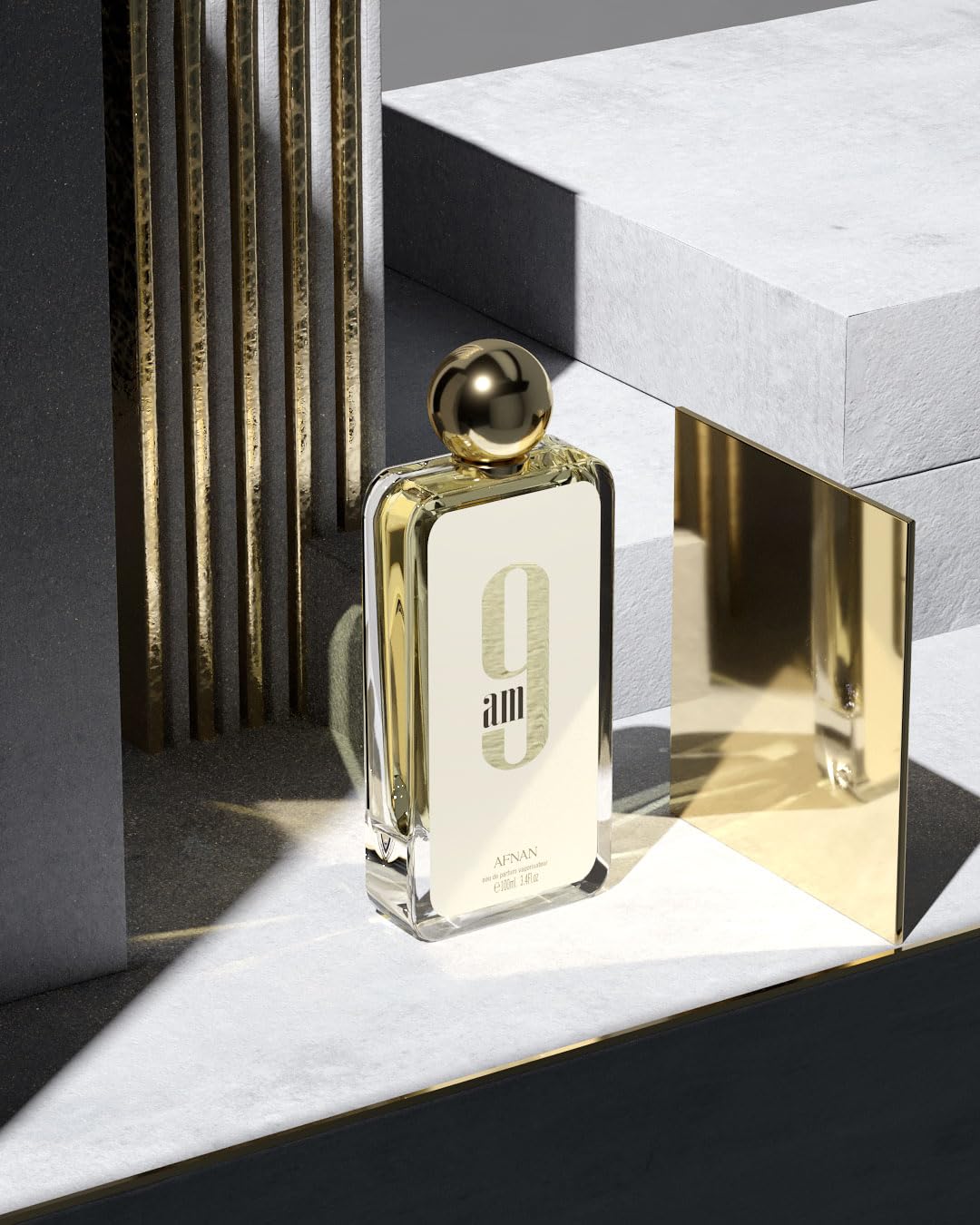 AFNAN 9AM Unisex Eau De Parfum, 3.4 Fl. Oz 1OOML