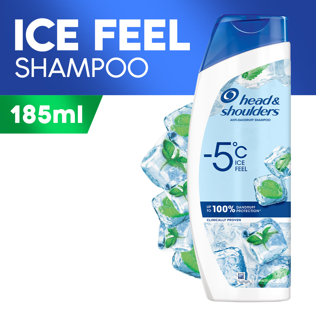 Head & Shoulders Base Ice Feel Shampoo, 185ml