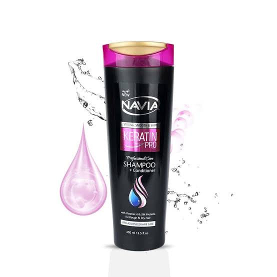Navia Keratin Pro Shampoo+Conditioner (Strong&Smooth) 400ml