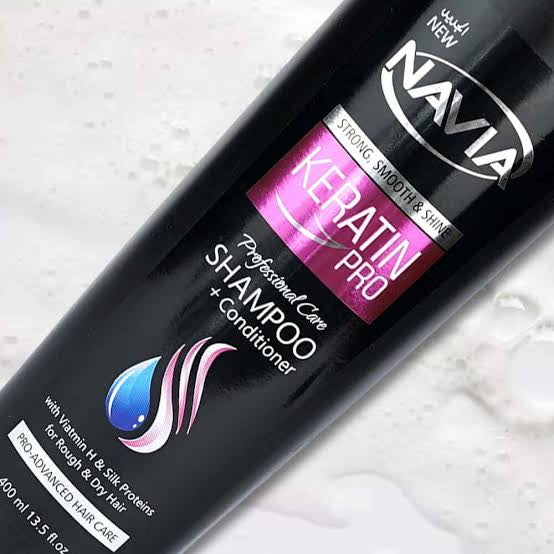 Navia Keratin Pro Shampoo+Conditioner (Strong&Smooth) 400ml