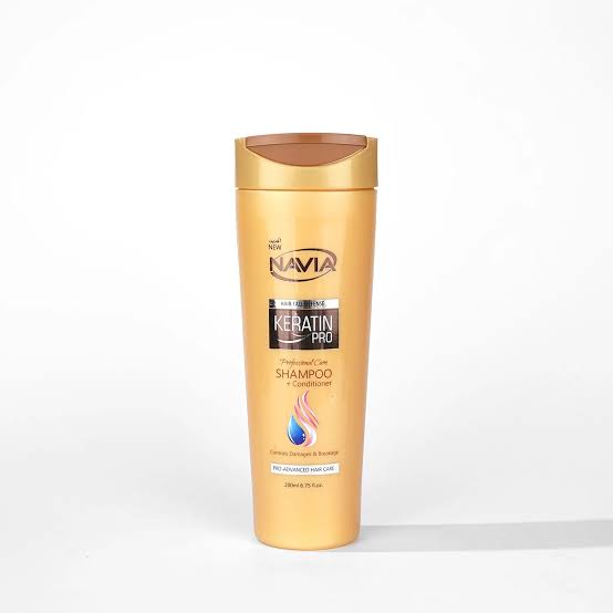 Navia Keratin Pro Shampoo+Conditioner (Strong&Smooth) 400ml