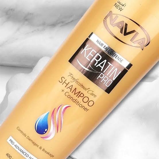 Navia Keratin Pro Shampoo+Conditioner (Strong&Smooth) 400ml