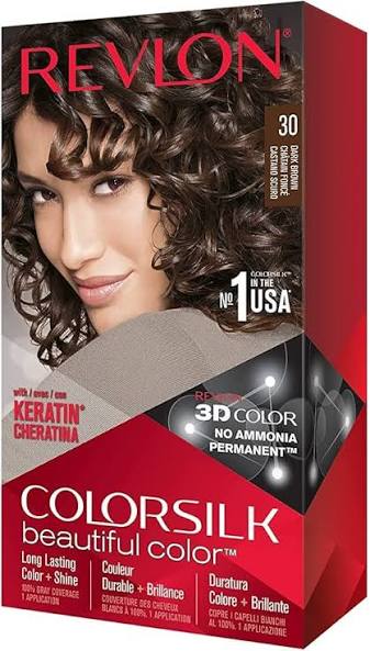 Revlon ColorSilk Beautiful Hair Color 30 Dark Brown