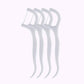 30Pcs Dental Floss Sticks & Tooth Picks Teeth Plaque Remover Interdental 2 in 1