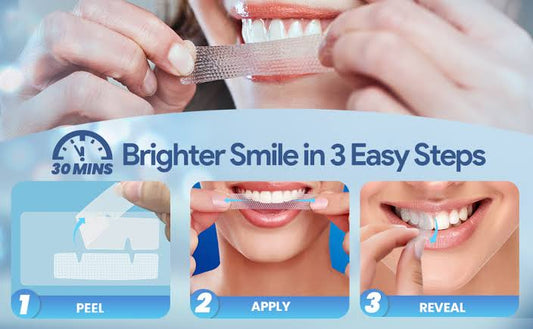 Rako Advanced Teeth Whitening Strips Teeth Oral Hygiene Care Dental
