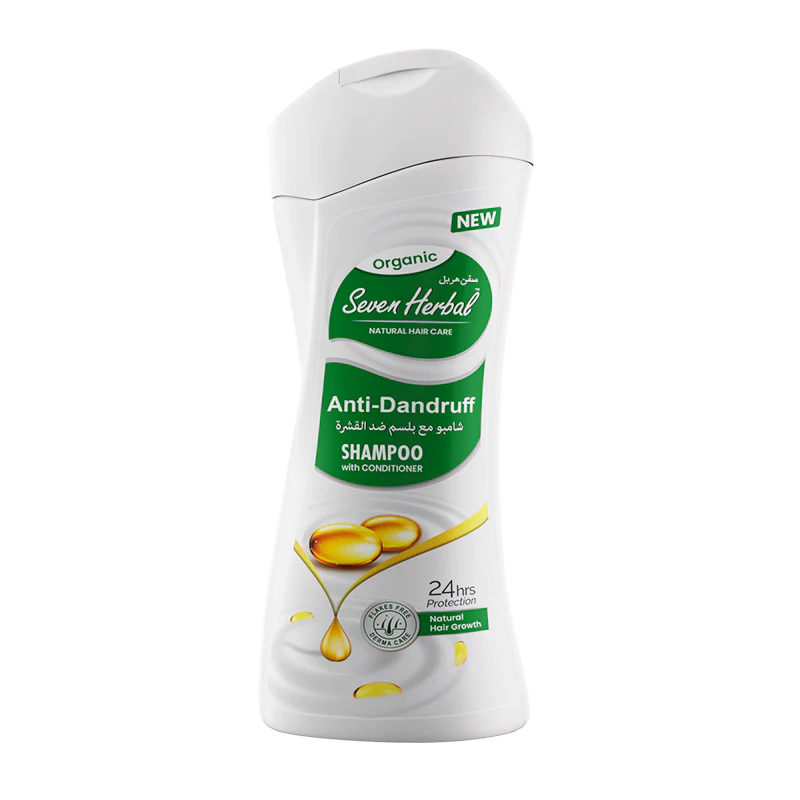 Seven Herbal Anti-Dandruff Shampoo with Conditioner (210ml)