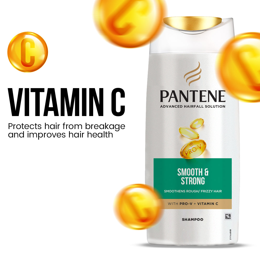 PANTENE SHAMPOO SMOOTH AND STRONG 185ml